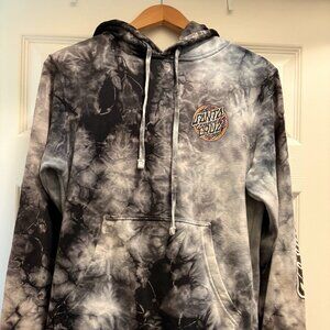 Santa Cruz Skate Pullover Tie-dye Hoodie (Men's size XS)